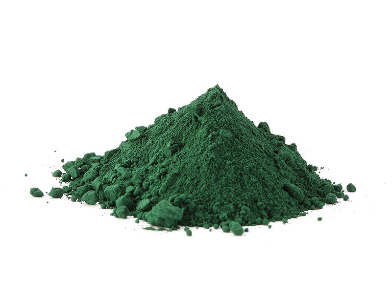 氧化铬绿的艺术领域运用